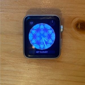 Series 7000 Apple Watch with Leather Band and Charger